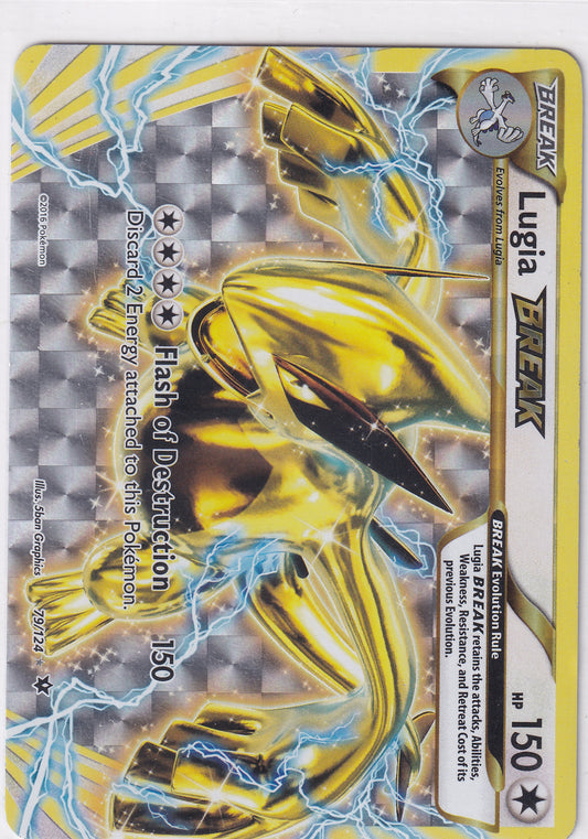 *MP* Lugia Rare Break - Fates Collide 79/124 Pokemon Card
