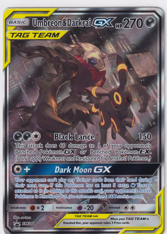 Umbreon & Darkrai GX Sun & Moon Promo Promo SM241