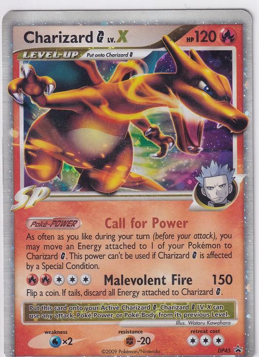 *DMG* Charizard G Lv.X DP45 Pokemon Diamond & Pearl Promos