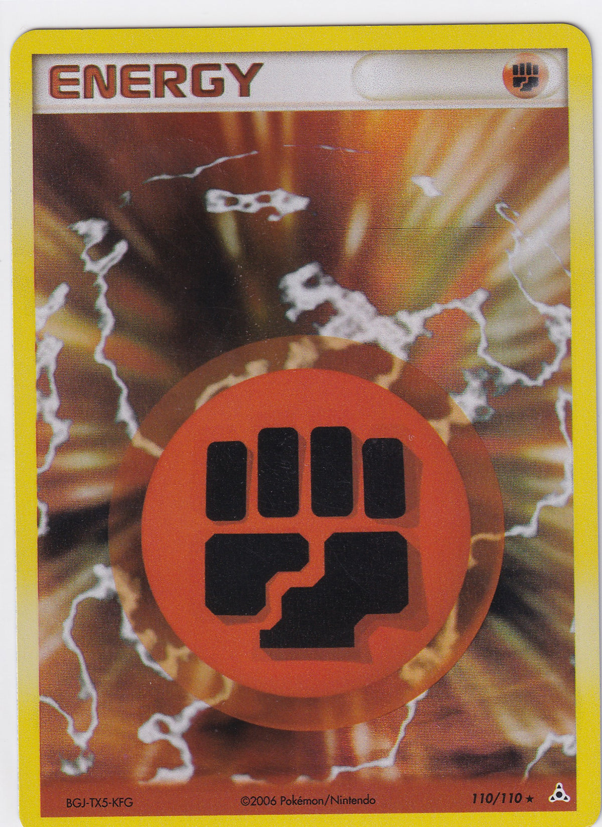 *LP* Fighting Energy 106/110 Pokemon EX Holon Phantoms