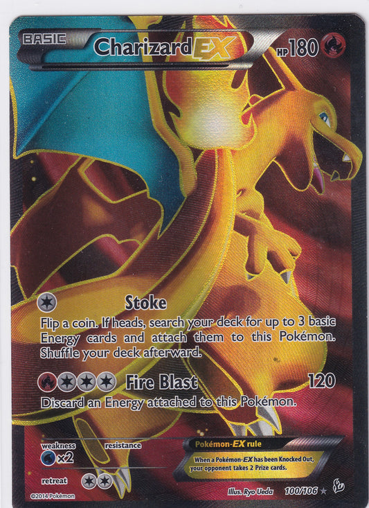 *MP* Charizard EX 100/106 Pokemon XY Flashfire