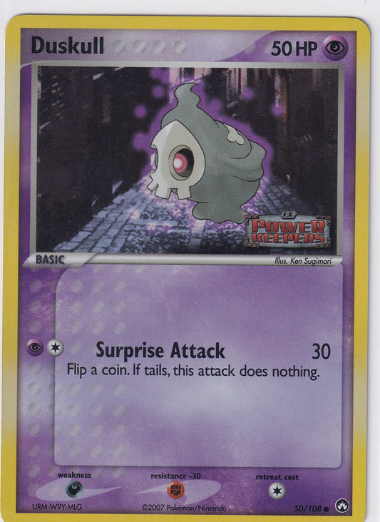*LP* Duskull 50/108 Pokemon EX Power Keepers