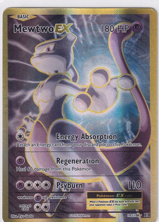 Mewtwo EX 103/108 Pokemon XY Evolutions (#1)