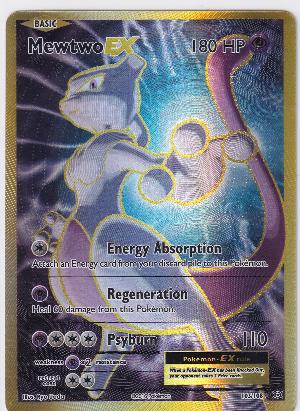 Mewtwo EX 103/108 Pokemon XY Evolutions (#2)