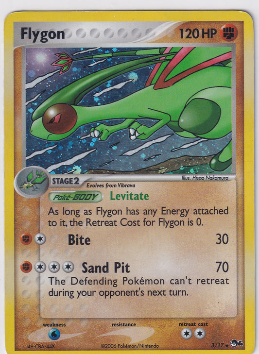 *HP* Flygon 3/17 Pokemon POP Series 4
