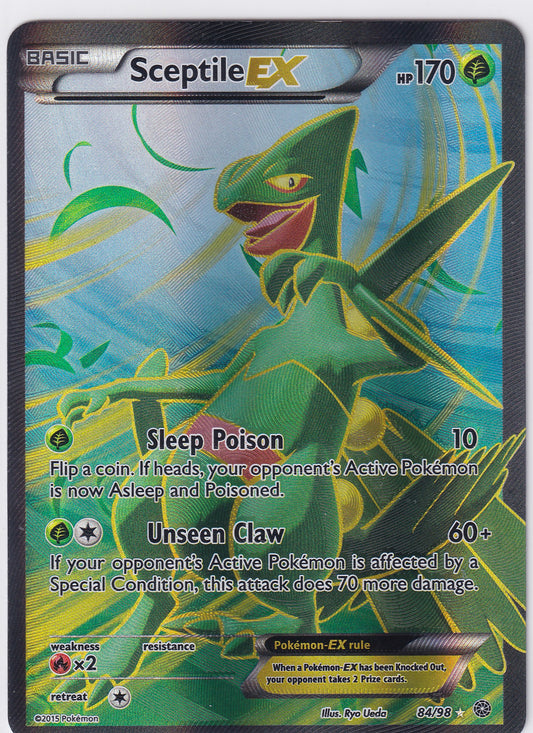 *MP* Sceptile EX 84/98 Pokemon XY Ancient Origins