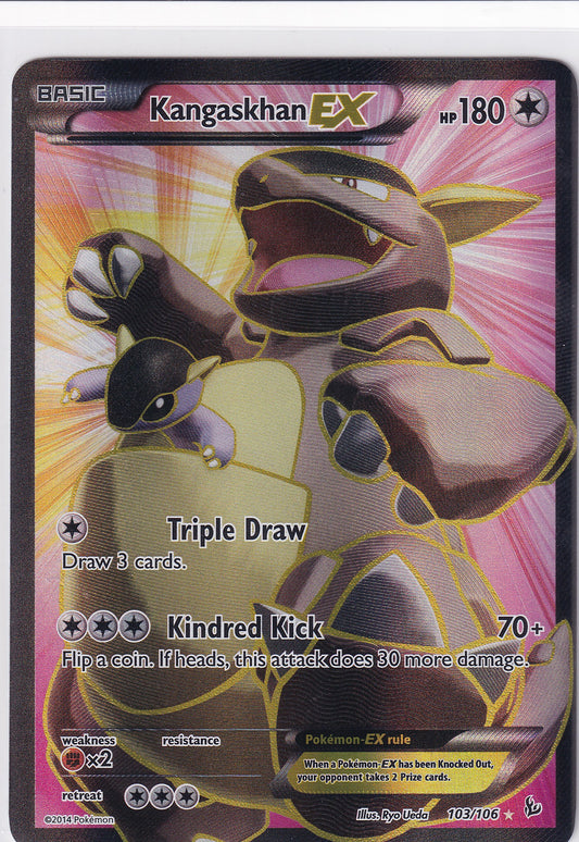 *MP* Kangaskhan EX 103/106 Pokemon XY Flashfire