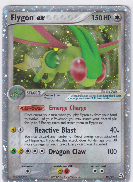 *LP* Flygon ex 87/92 Pokemon EX Legend Maker