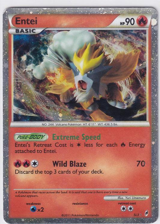 *HP* Entei SL3 Pokemon Call Of Legends