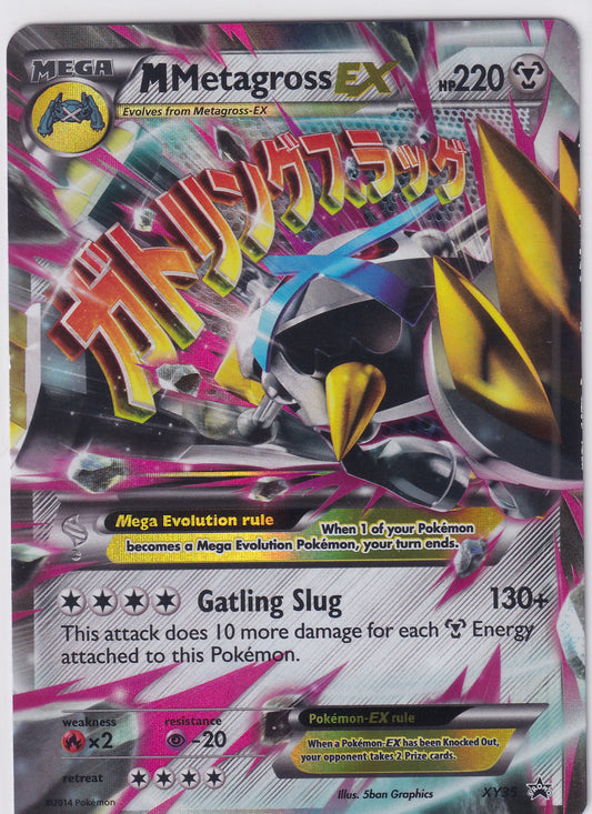 M Metagross EX XY35 Pokemon XY Promo