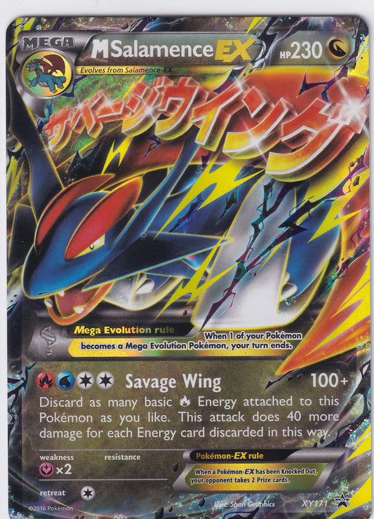 M Salamence EX XY171 Pokemon XY Promo