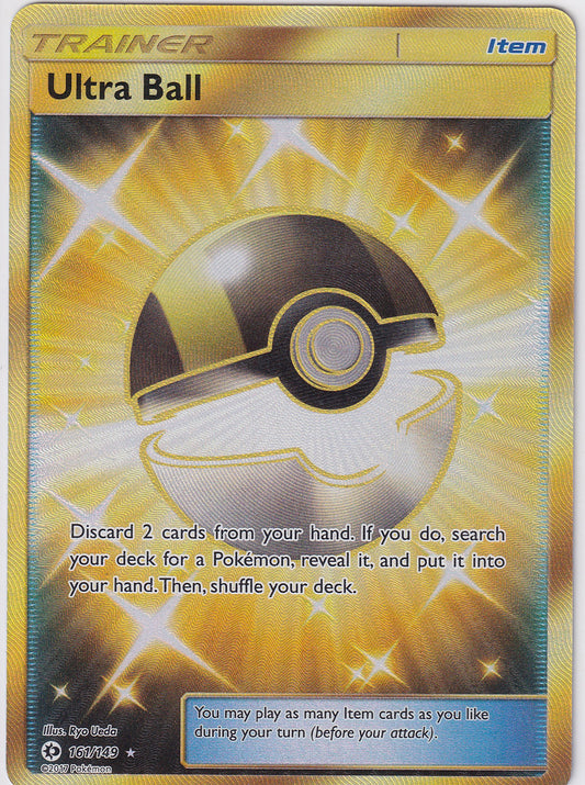Ultra Ball 161/149 Pokemon Sun & Moon Base Set