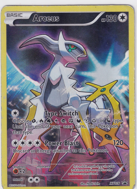 *DMG* Arceus XY116 Pokemon XY Promo