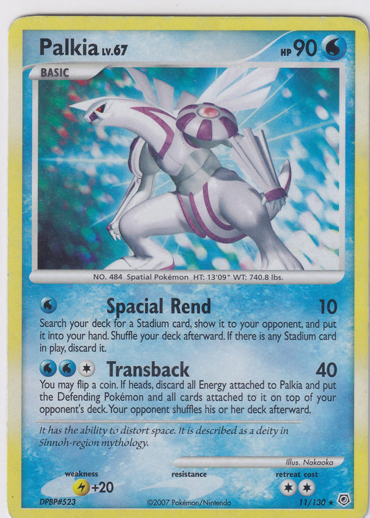 *DMG* Palkia 11/130 Pokemon Diamond & Pearl Base Set