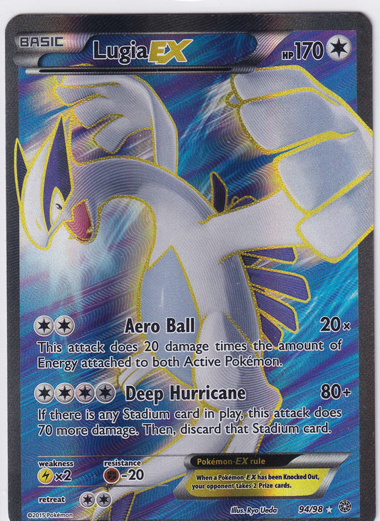 *LP* Lugia EX 94/98 Pokemon XY Ancient Origins