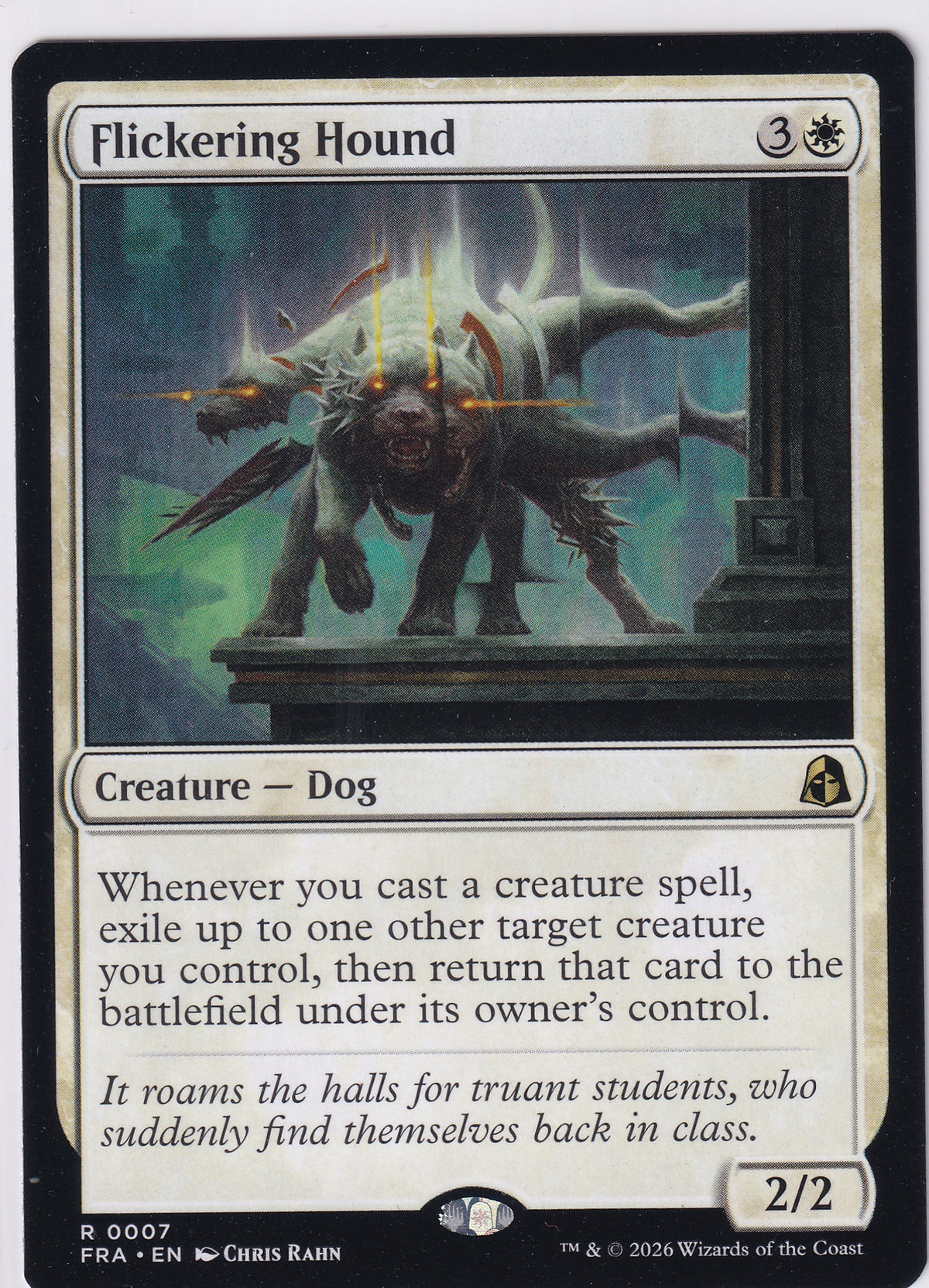 Flickering Hound R 0007 Magic The Gathering Reality Fracture