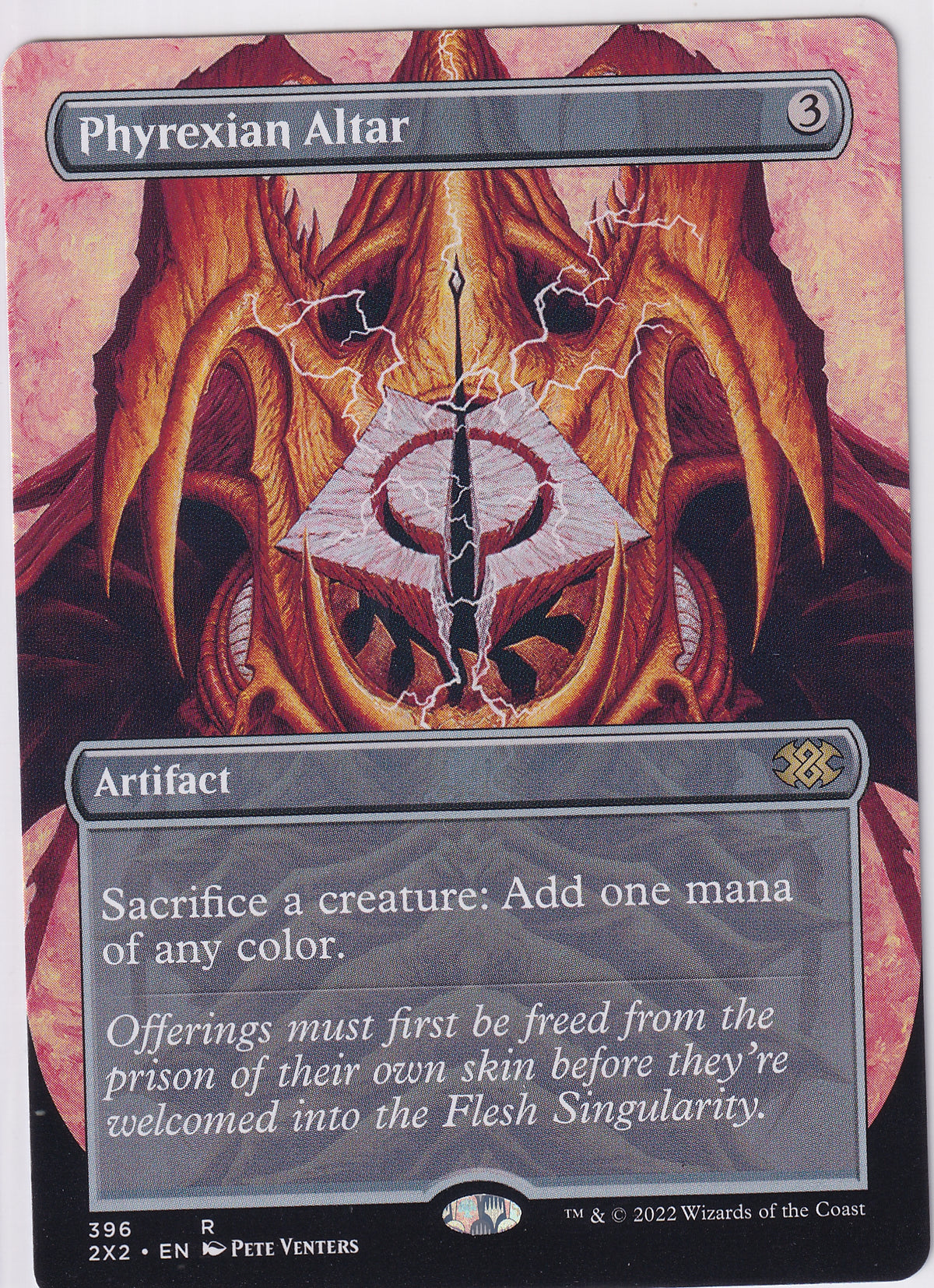 Phyrexian Altar R 396 (Borderless) Magic The Gathering Double Masters 2022