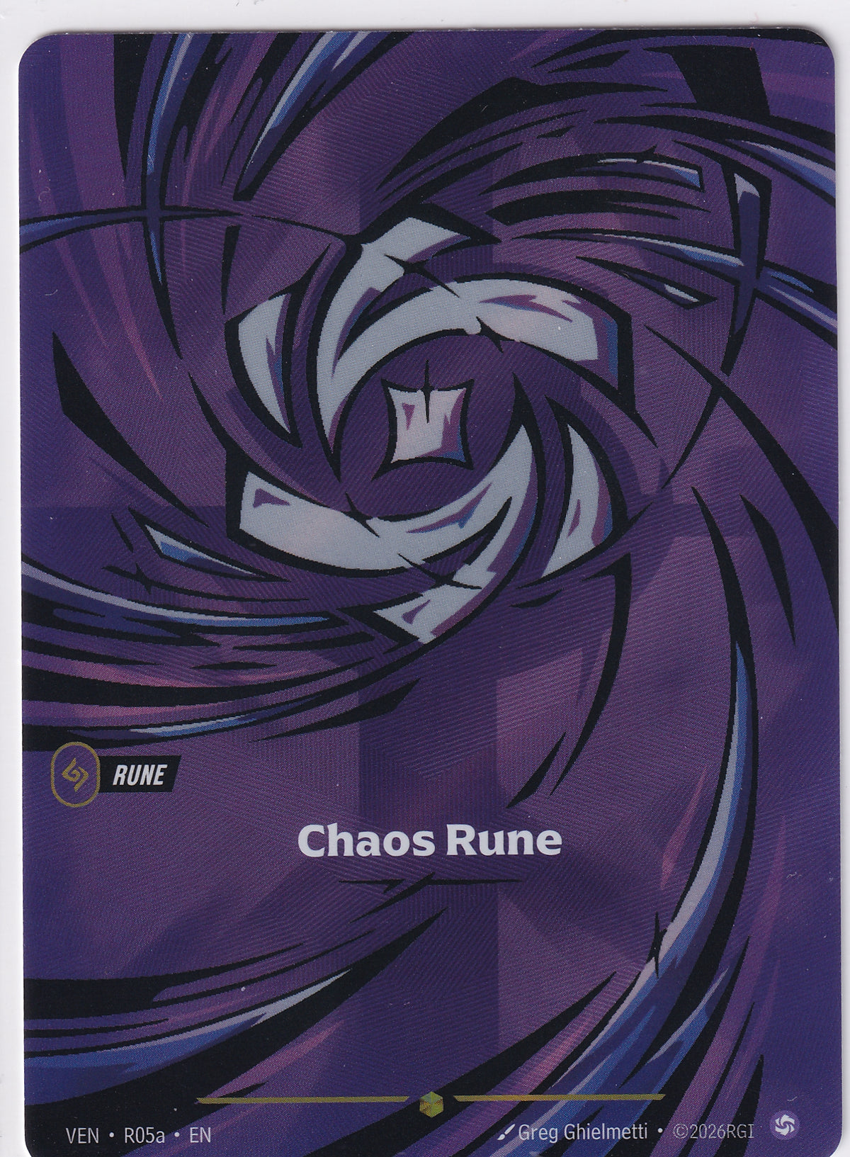 Chaos Rune R05a Riftbound Vendetta