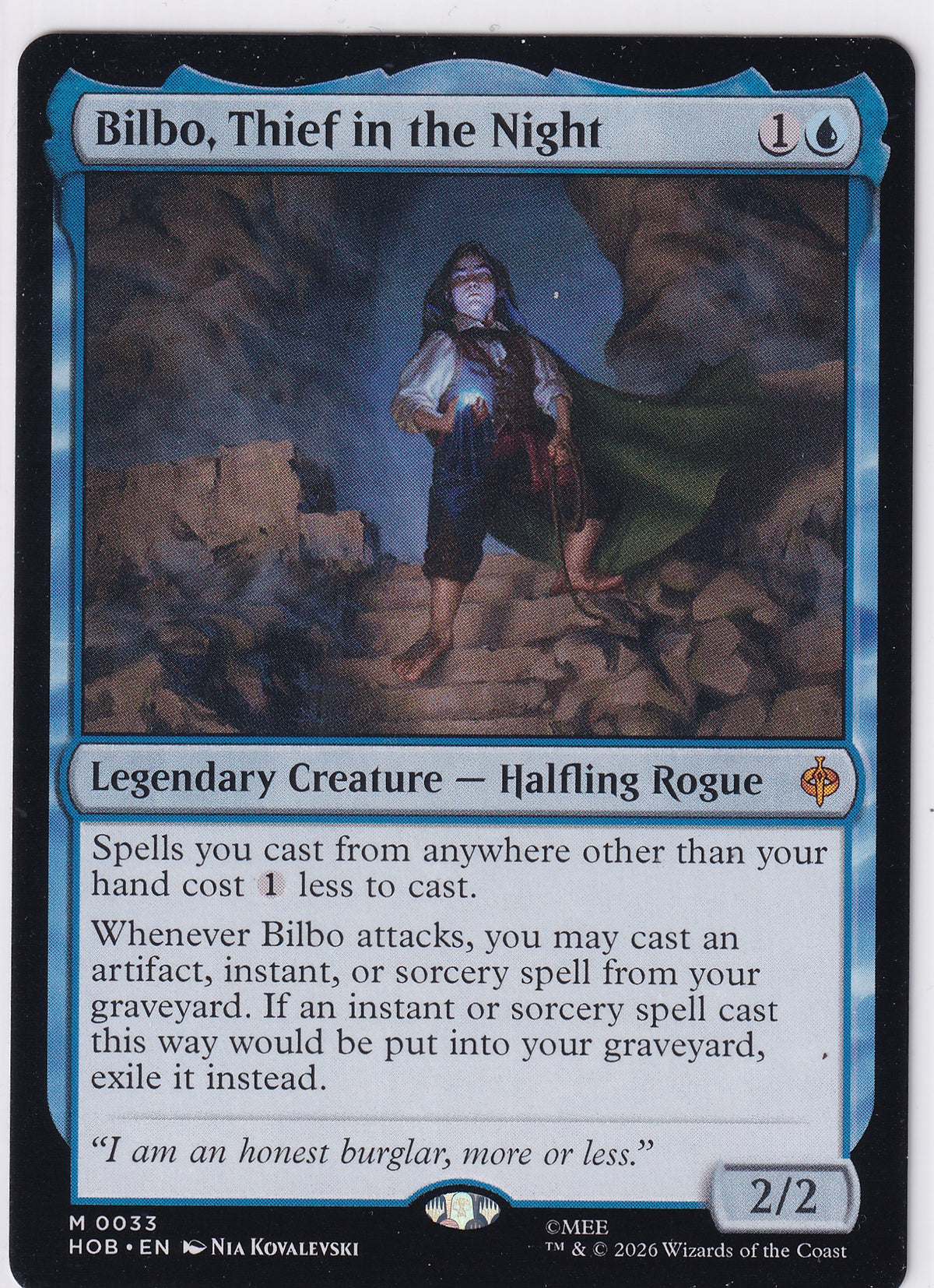 Bilbo, Thief In The Night M 0033 Magic The Gathering The Hobbit