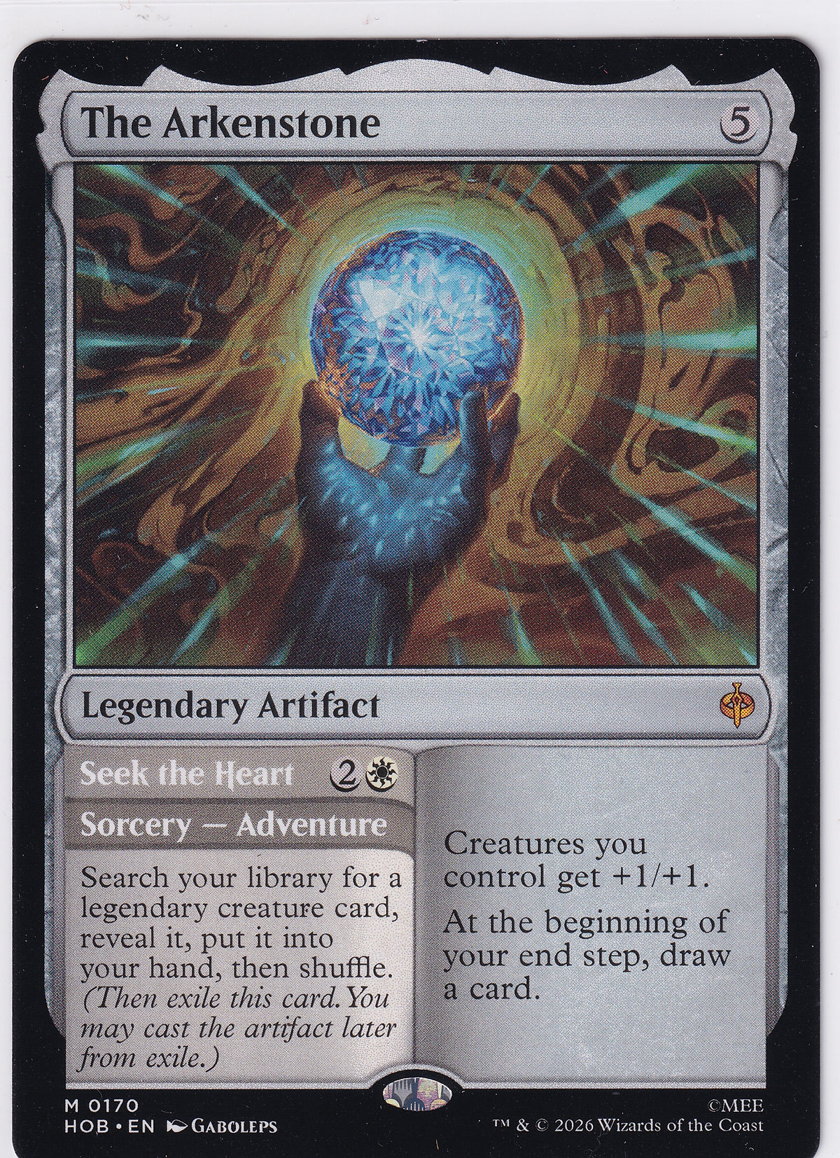 The Arkenstone M 0170 Magic The Gathering The Hobbit
