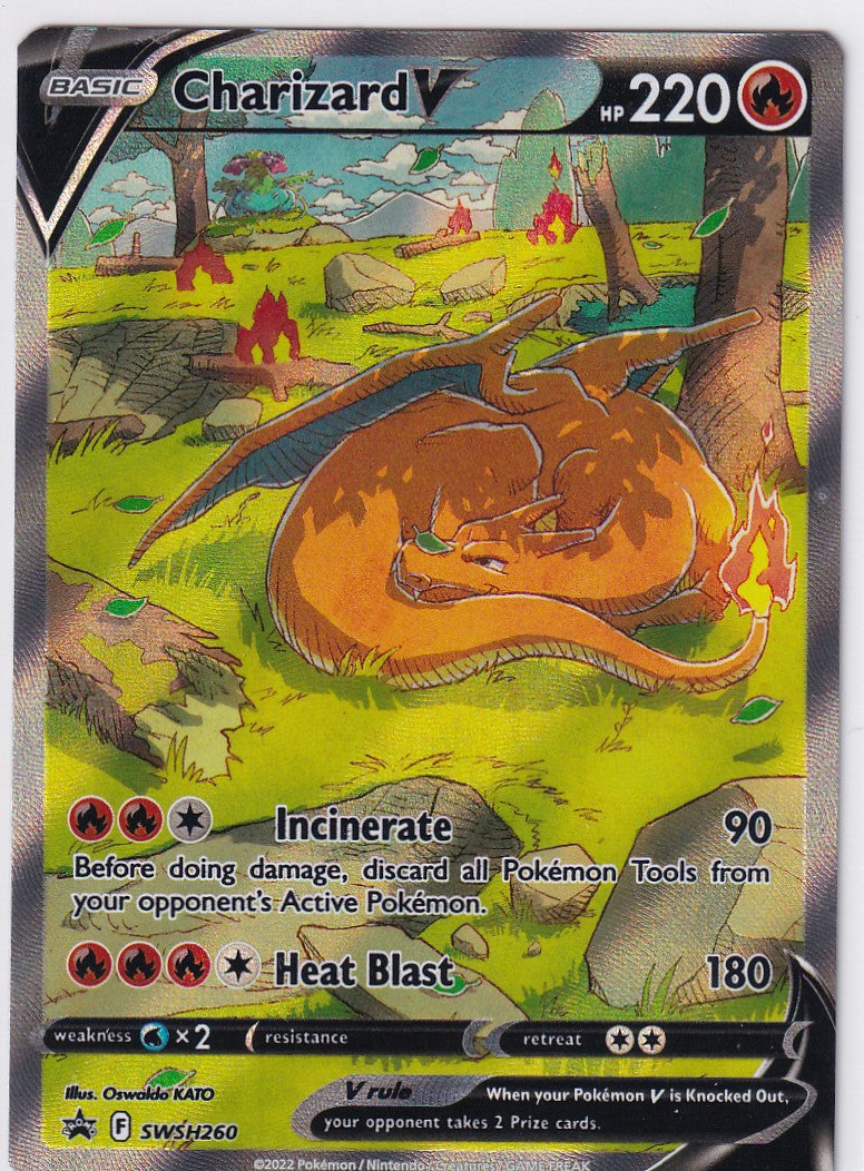 Charizard V SWSH260 Promo - Sword and Shield Promo - Pokemon