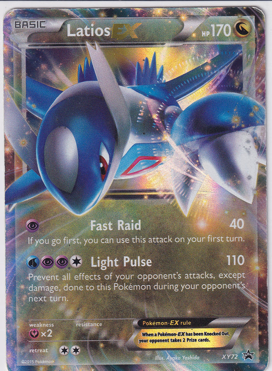 *DMG* Latios EX Promo - XY Promo XY72 Pokemon Card
