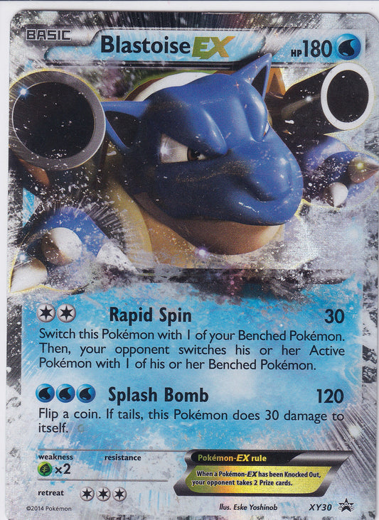 *MP* Blastoise EX Promo - XY Promo XY30 Pokemon Card
