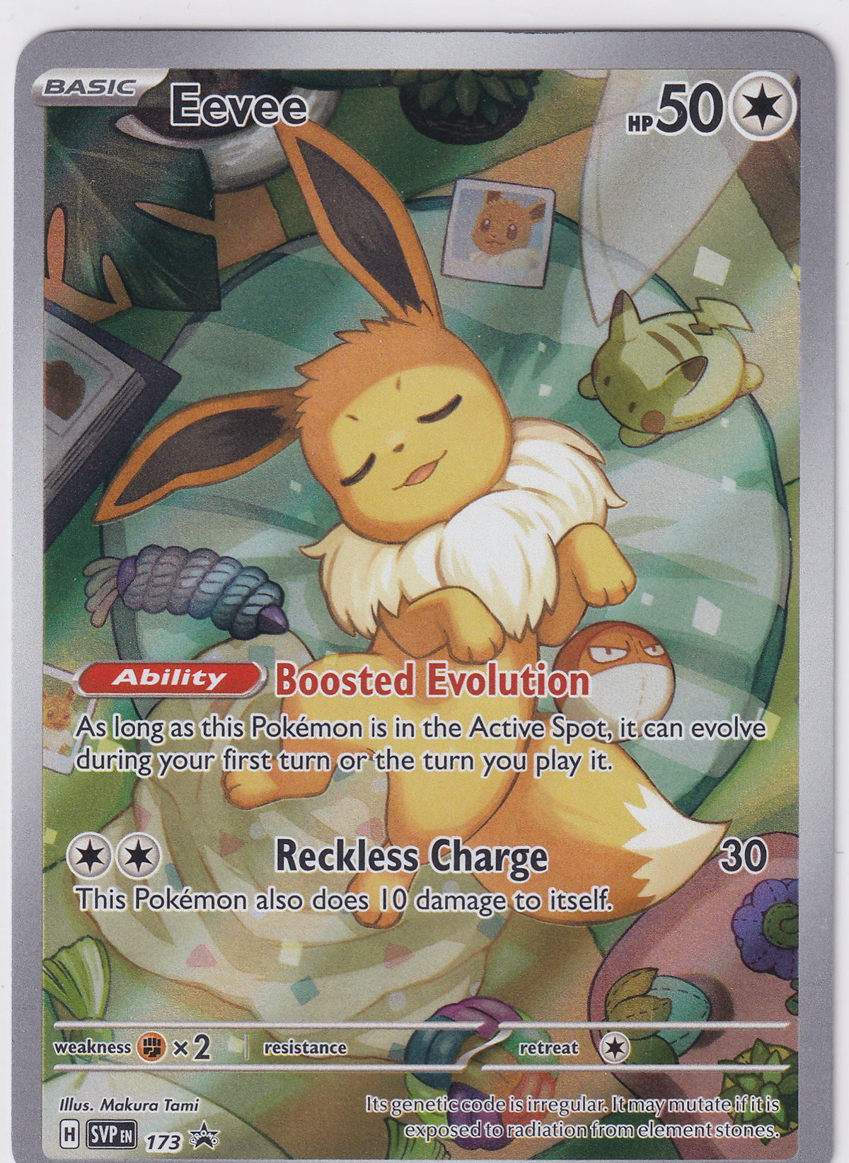 Eevee Promo - Scarlet & Violet Promo Prismatic Evolutions 173 Pokemon Card