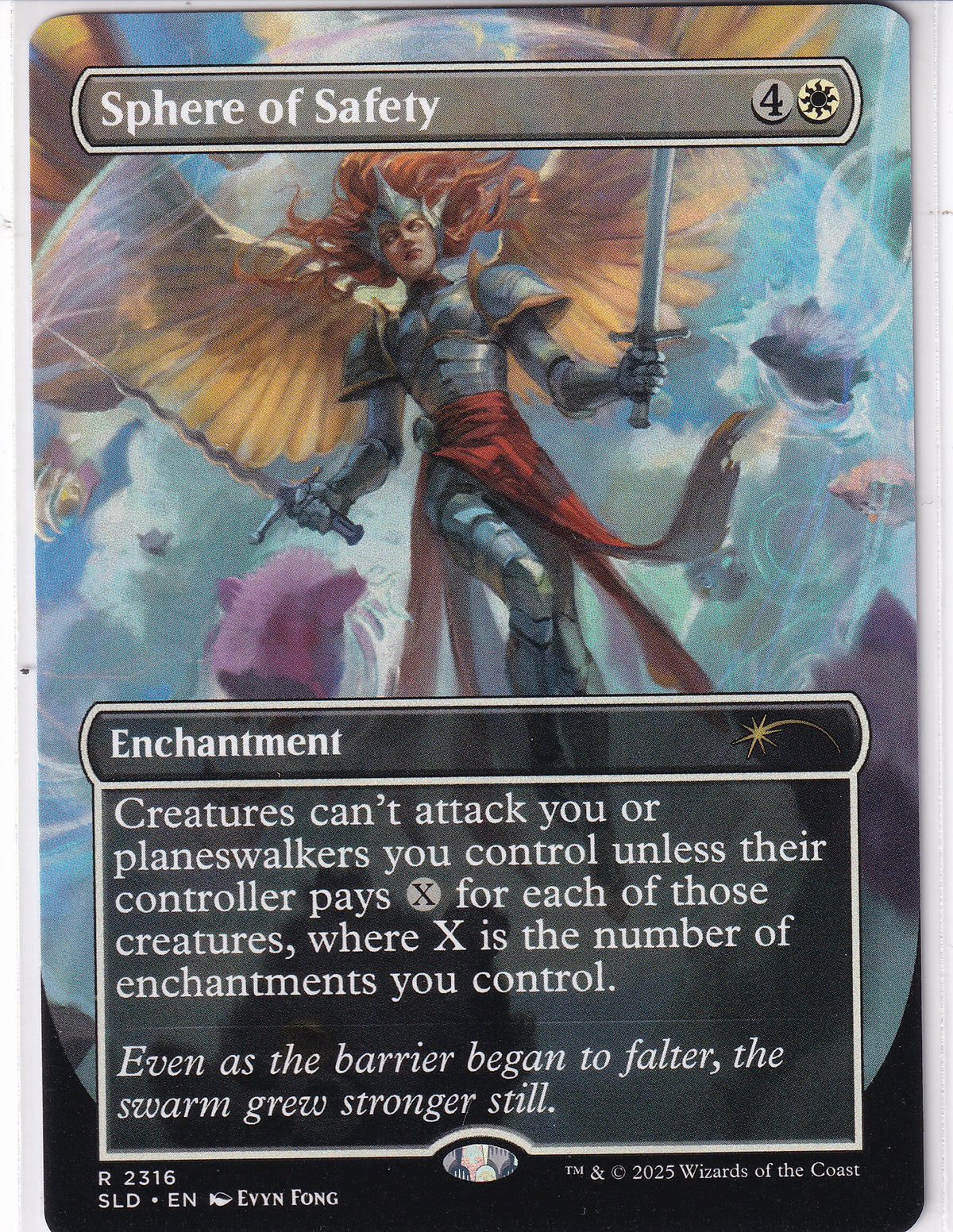 Sphere of Safety Rainbow Foil - Secret Lair Drop Series R 2316 Magic the Gathering Card