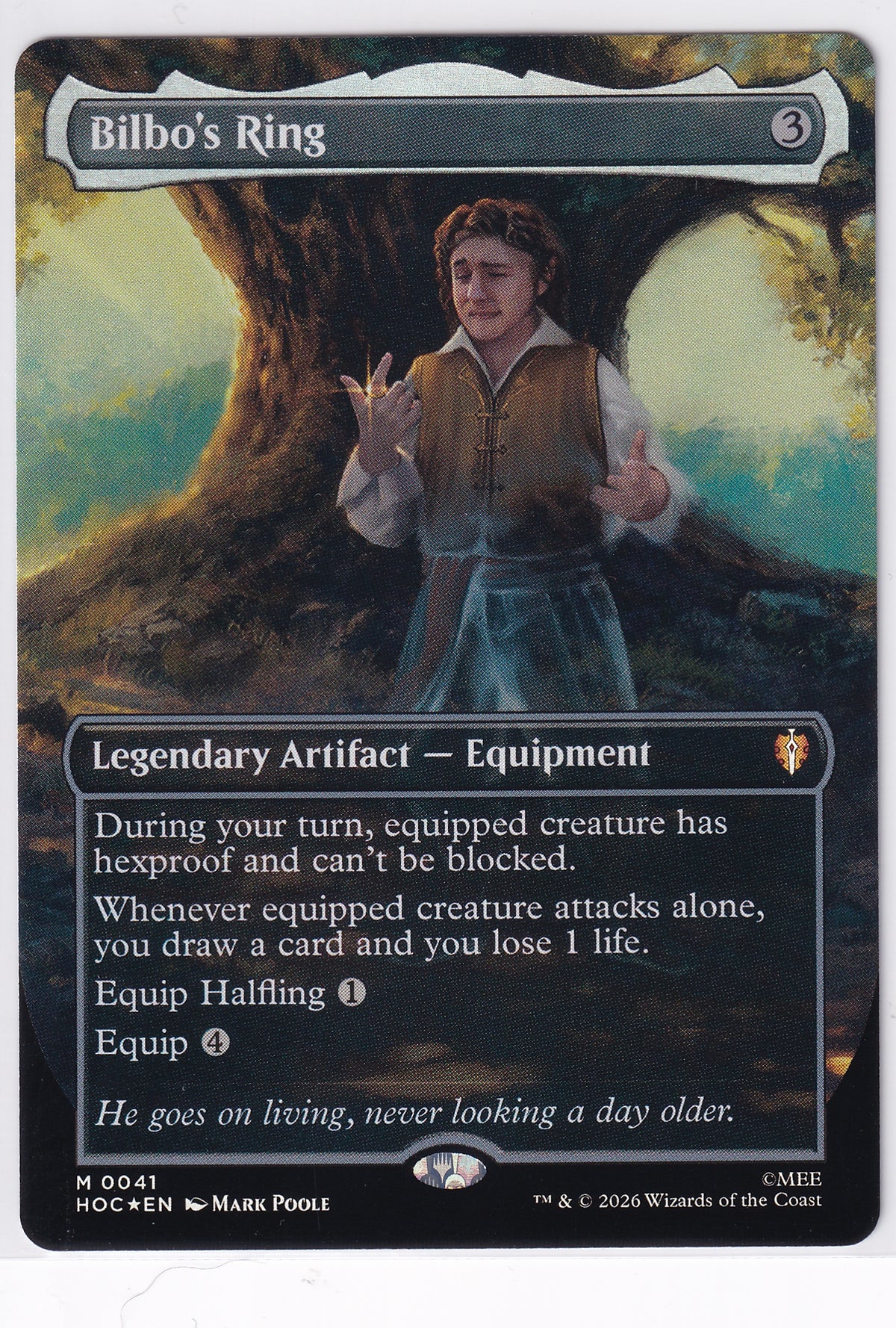 Bilbo's Ring - The Hobbit Eternal Legal M 41 Magic the Gathering Card