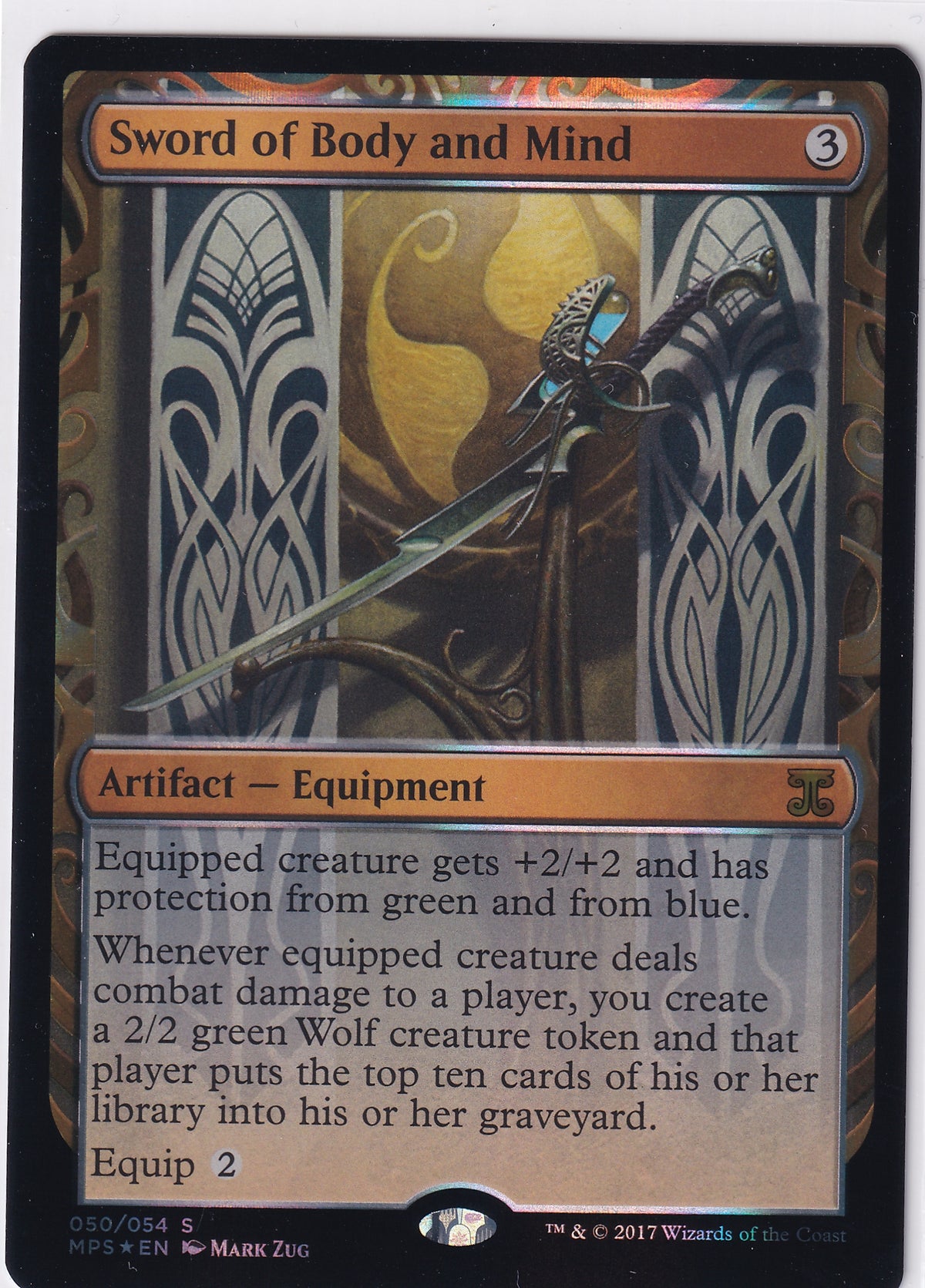 Sword of Body and Mind Masterpiece Series: Kaladesh Inventions M 50