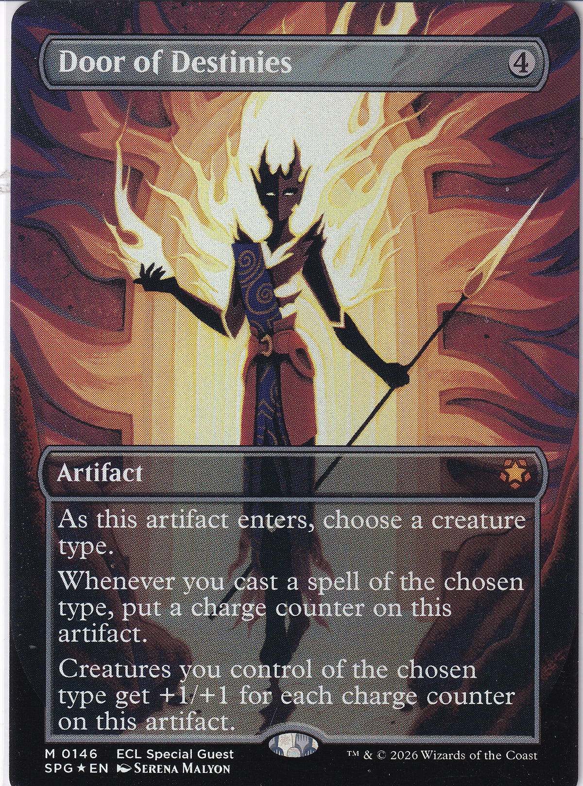 Door of Destinies Borderless Foil - Special Guests M 146 Magic the Gathering Card