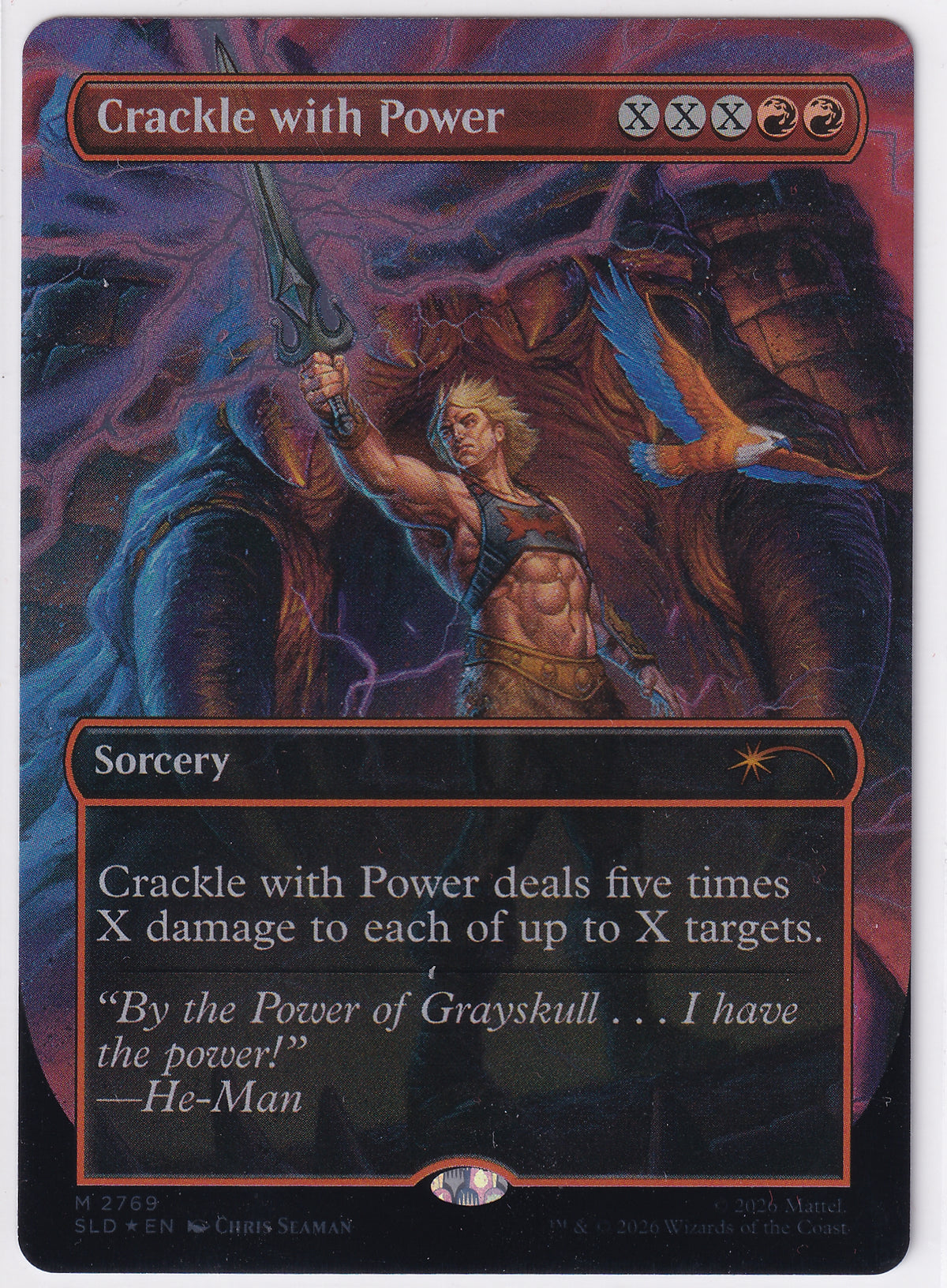 Crackle with Power M 2769 Magic The Gathering Secret Lair