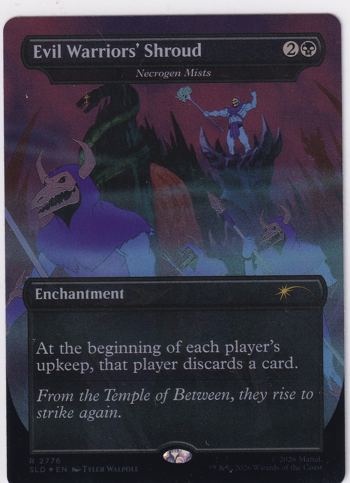 Evil Warriors' Shroud R2776 Magic The Gathering Secret Lair