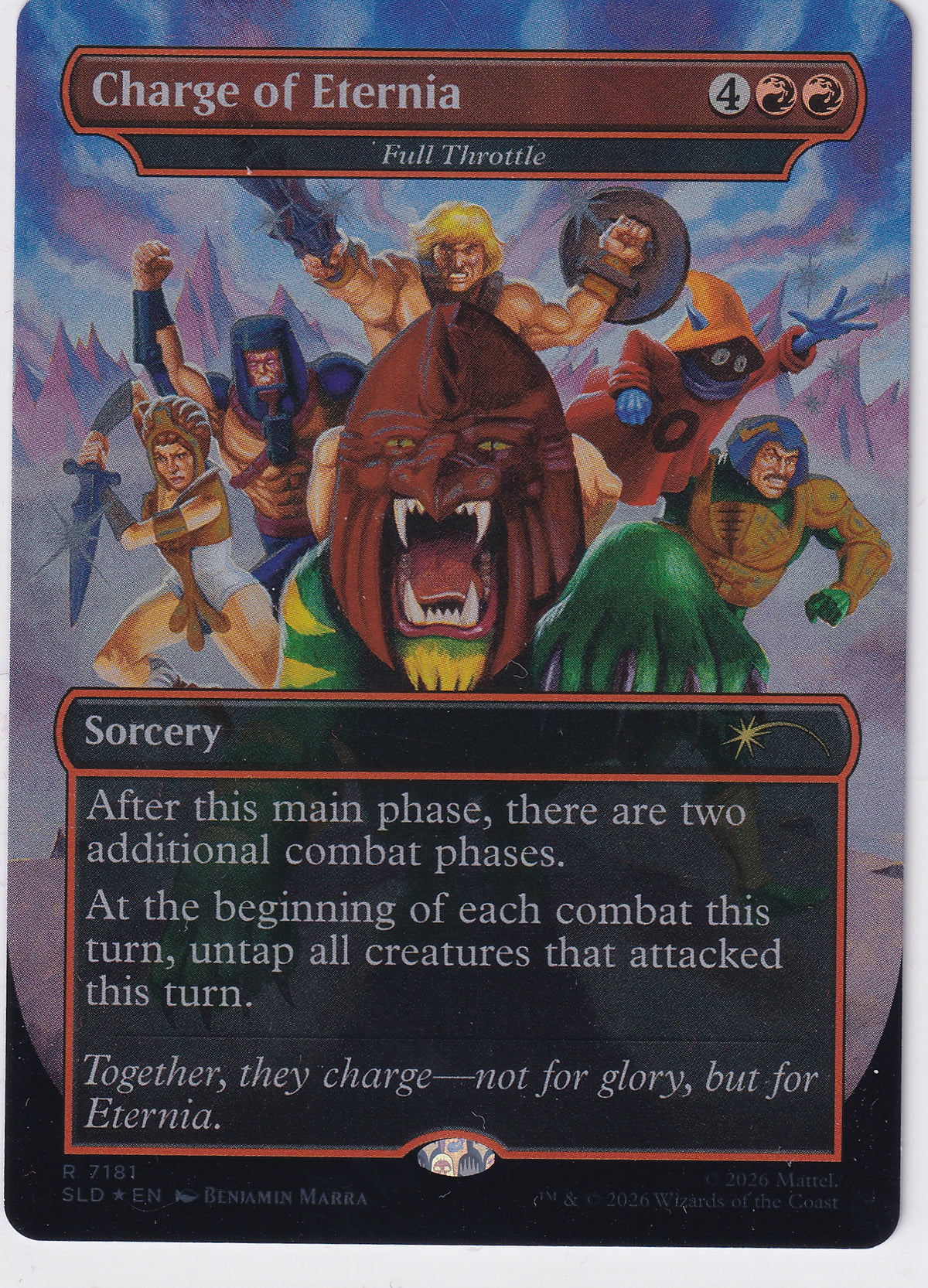 Charge of Eternia R 7181 Magic The Gathering Secret Lair