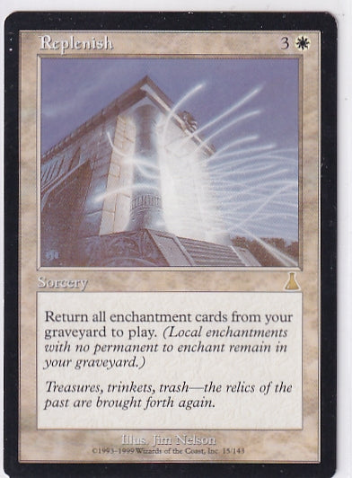 *HP* Replenish 15 Magic The Gathering Urza's Destiny