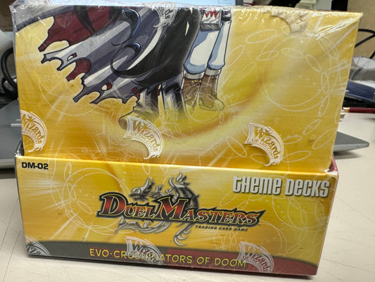 Duel Masters - Evo-Crushinators of Doom Sealed Theme Box  Display ( 8 Theme Decks) DM-02