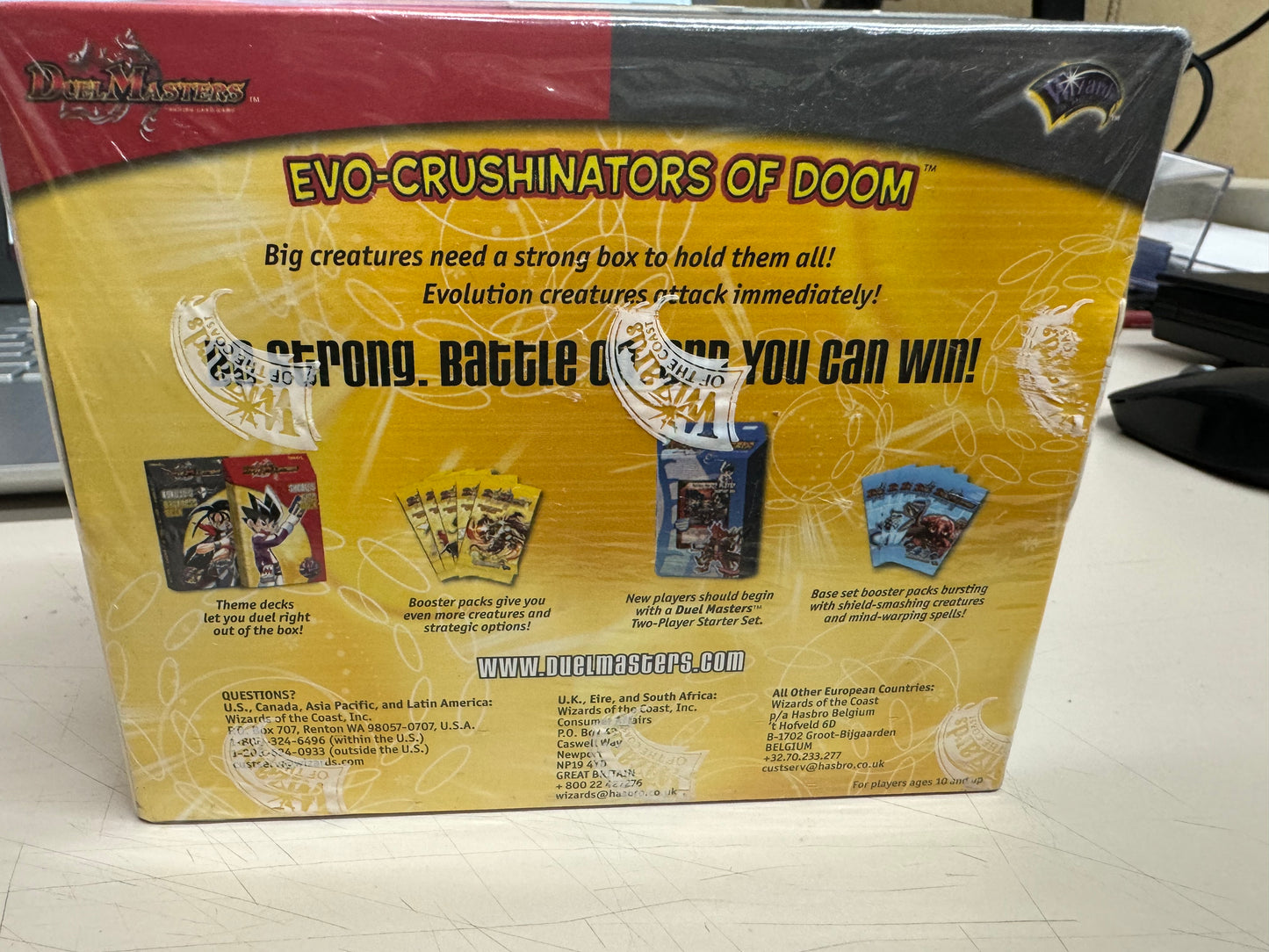 Duel Masters - Evo-Crushinators of Doom Sealed Theme Box  Display ( 8 Theme Decks) DM-02