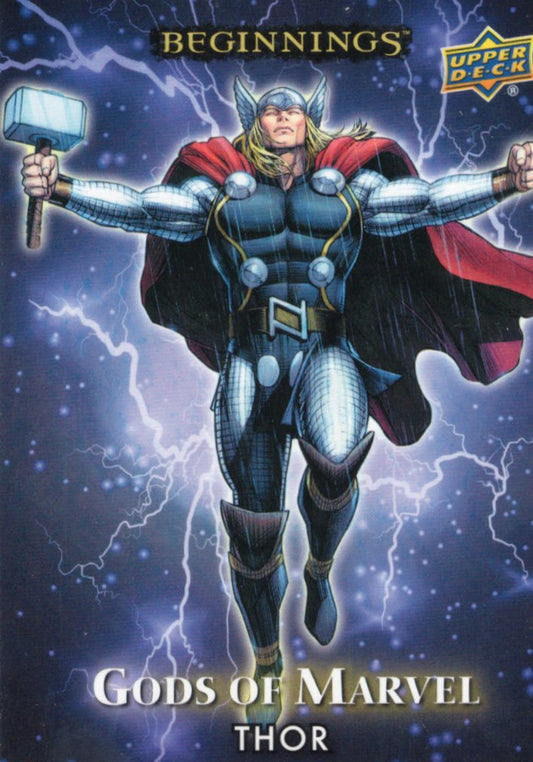 2024 Upper Deck UD Marvel Beginnings Vol. 2 Series 2 Gods of Marvel Set Singles - Complete/ Finish your Sets!