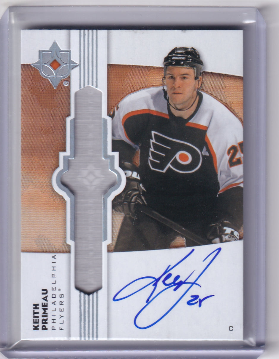 Keith Primeau Ultimate Collection Auto UE-KP 2022-23 Upper Deck Ultimate Collection Philadelphia Flyers