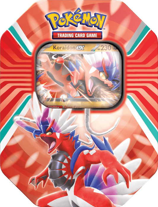 Pokémon TCG: Paldea Legends Tin - Koraidon ex