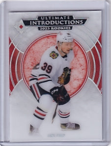 Luke Philp Ultimate Introductions Rookie Card UI-65 2023-24 Upper Deck Ultimate Collection Rookie Card RC Chicago Blackhawks