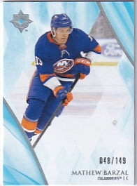 Mathew Barzal Base 048/149 Card #34 2023-24 Upper Deck Ultimate Collection New York Islanders
