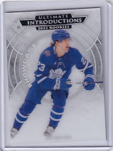 Matthew Knies Ultimate Introductions Showcase Rookie Card UI-92 2023-24 Upper Deck Ultimate Collection Rookie Card RC Toronto Maple Leafs