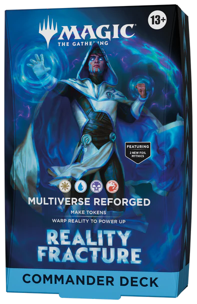 MTG - REALITY FRACTURE - Commander Deck - MULTIVERSE REFORGED