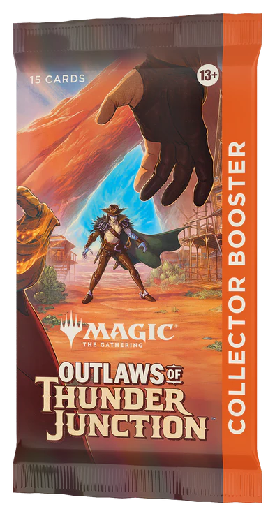 MTG - OUTLAWS OF THUNDER JUNCTION Collector Booster Pack- Magic The Gathering