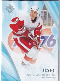 Nicklas Lidstrom Base 002/149 Card #80 2023-24 Upper Deck Ultimate Collection Detroit Red Wings