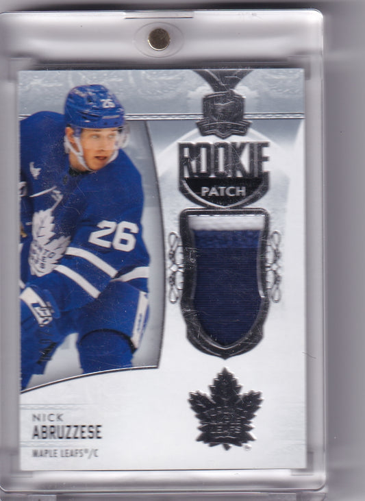 Nick Abruzzese Rookie Patch /249 #156 2022-23 Upper Deck The Cup Rookie Card RC Toronto Maple Leafs