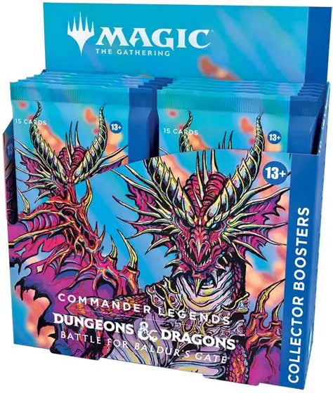 DUNGEONS & DRAGONS Commander Legends - Battle for Baldur's Gate - Collector Boosters Box - Magic The Gathering - MTG