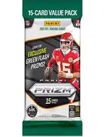 2025 Panini Prizm Football  15-Card Value Pack - Hanger - Fat - Jumbo